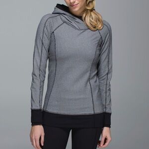 Lululemon Think Fast Herringbone Hoodie
